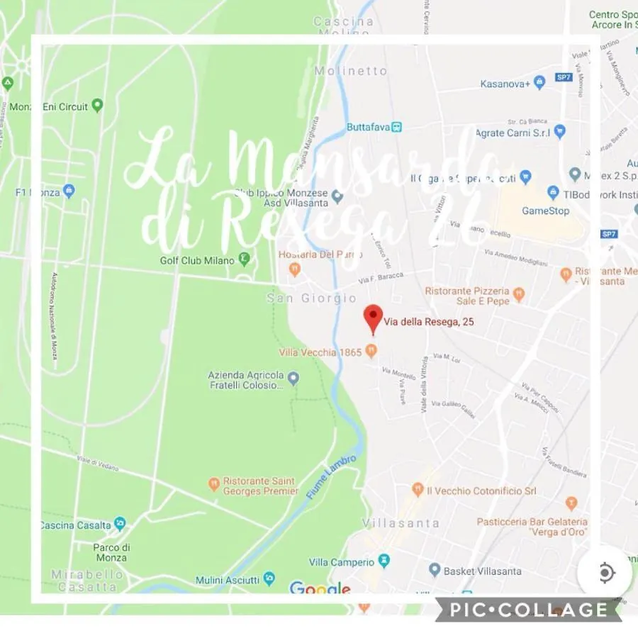 La Mansarda Di Resega 25 Apartment Villasanta Italy